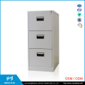 Mingxiu Office Furniture 3 Drawer Vertical File Cabinet / Drawer Cabinet